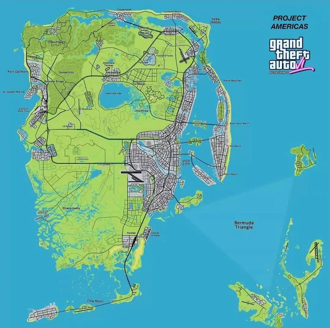 Unveiling the Expansive Territory of GTA 6: A Comprehensive Exploration of the Leaked Map